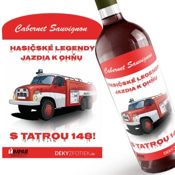 Víno Hasičské legendy – Tatra 148 (Druh Vína: Červené víno)