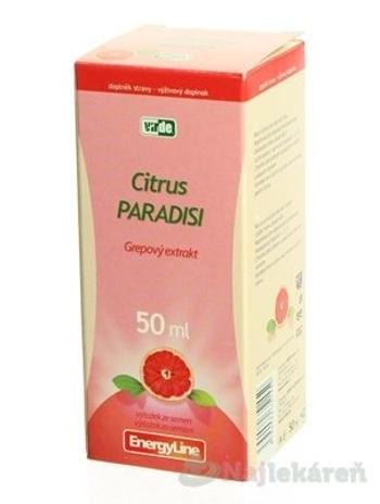 VIRDE CITRUS PARADISI grepový extrakt na prečistenie organizmu, 50 ml