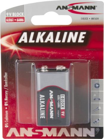 Ansmann 6LR61 Red-Line 9 V batéria alkalicko-mangánová  9 V 1 ks