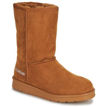 Love Moschino  WINTER BOOT  Polokozačky Hnedá