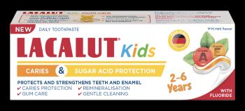 Lacalut Kids Zubná pasta pre deti 2-6 rokov 55 ml