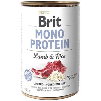Brit Mono Protein lamb & brown rice 400 g (8595602555352   )