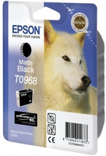 Epson T09684010 matná čierna (matte black) originálna cartridge