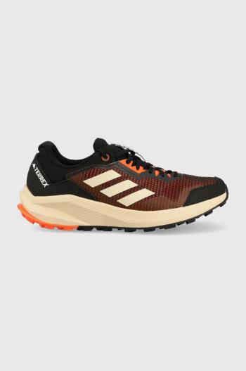 Topánky adidas TERREX Trailrider pánske, čierna farba