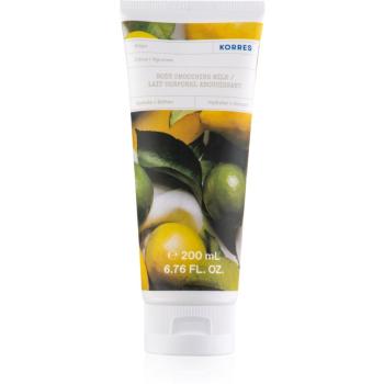 Korres Citrus povzbudzujúce telové mlieko 200 ml