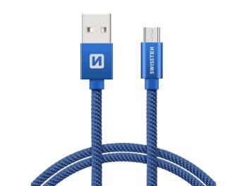 Kábel SWISSTEN 71522208 USB/Micro USB 1,2m Blue