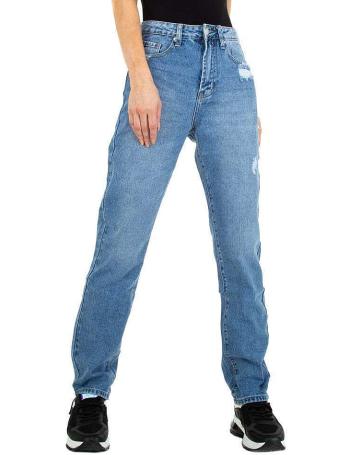 Dámske džínsy s vysokým pásom Colorful vel. S/36