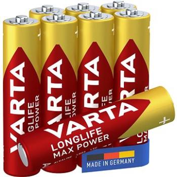 VARTA alkalická batéria Longlife Max Power AAA 5 + 3 ks (4703101428)