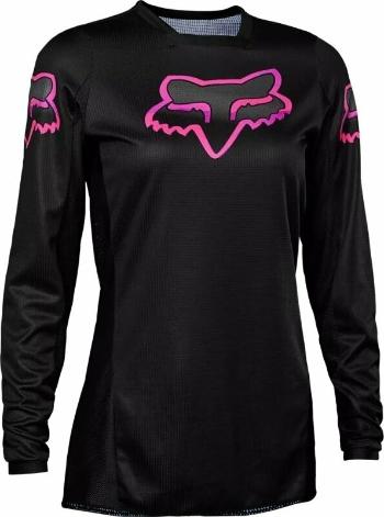 FOX 180 Blackout Womens Jersey Black/Pink S Motokrosový dres