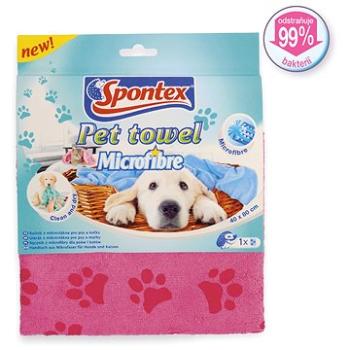 SPONTEX Pet Towel Mikroutierka 40 × 80 cm (9001378430650)