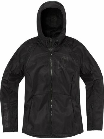 ICON - Motorcycle Gear Airform™ Womens Jacket Black S Textilná bunda