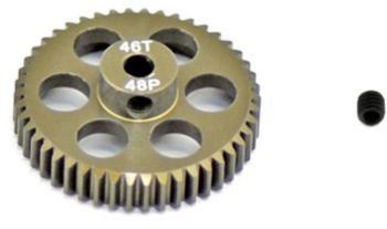 ArrowMax  pastorok motora Typ modulu: 48 DP Ø otvoru: 3.175 mm Počet zubov: 46
