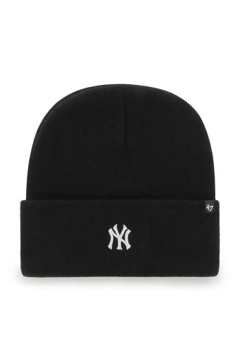 Čiapka 47brand Mlb New York Yankees čierna farba,