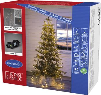 Konstsmide 6399-810 LED svetelný plášť na vianočný stromček vonkajšie cez napájací zdroj do zásuvky Počet žiaroviek 560