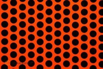 Oracover 45-064-071-010 lepiaca fólia Orastick Fun 1 (d x š) 10 m x 60 cm červeno-oranžovo-čierna (fluorescenčná)