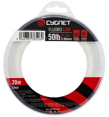 Cygnet náväzcový vlasec fluoro link 20 m - 0,68 mm 50 lb 22,7 kg