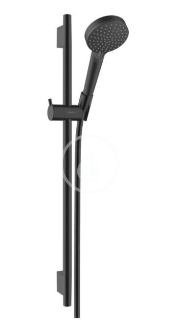 HANSGROHE - Vernis Blend Set sprchovej hlavice, 2 prúdy, tyče a hadice, matná čierna 26422670
