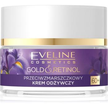 Eveline Cosmetics Gold & Retinol intenzívne vyživujúci krém proti vráskam 60+ 50 ml