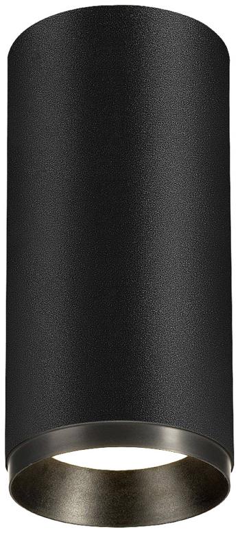 SLV NUMINOS M 1004515 LED stropné svietidlo čierna 20 W teplá biela