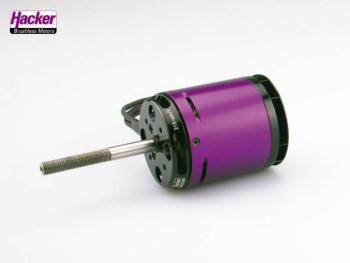 Hacker A60-18 M V4 brushless elektromotor pre modely lietadiel KV (ot./min / V): 190 Počet závitov: 18