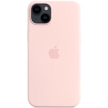 Apple iPhone 14 Plus Silikónový kryt s MagSafe kriedovo ružový (MPT73ZM/A)