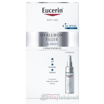Eucerin Hyaluron - Filler sérum pro redukci vrásek a zpevnění pleti 6 x 5 ml