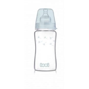 LOVI Diamond Glass fľaša 250 ml Botanic