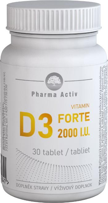 Pharma Activ Vitamin D3 FORTE 2000 I.U. 30 tabliet