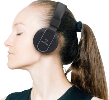 Renkforce RF-BTK-100 Bluetooth Hi-Fi #####On Ear Headset na ušiach Headset, zložiteľná čierna, sivá