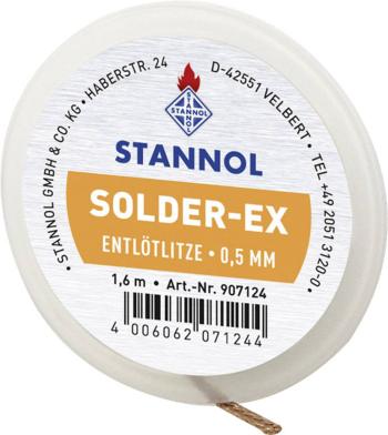 Stannol Solder-Ex odspájkovacie lanko Dĺžka 1.6 m
