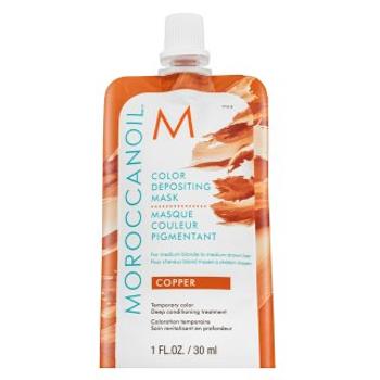 Moroccanoil Color Depositing Mask vyživujúca maska ​​s farebnými pigmentmi Copper 30 ml