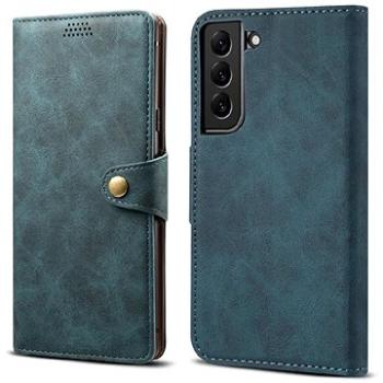 Lenuo Leather flipové puzdro pre Samsung Galaxy S22 5G, modré (348212)