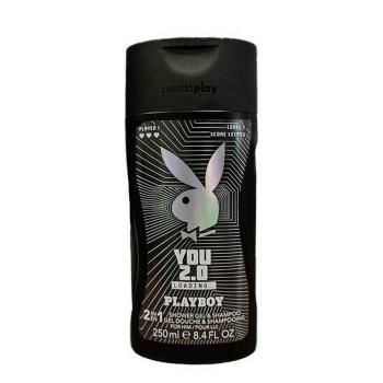 PLAYBOY SHOWER GEL AND SHAMPOO MEN 250 ML YOU 2.0