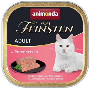 Animonda Vom Feinsten cat CLASSIC hovädzie a morčacie srdiečka vaničky pre mačky 16x100g