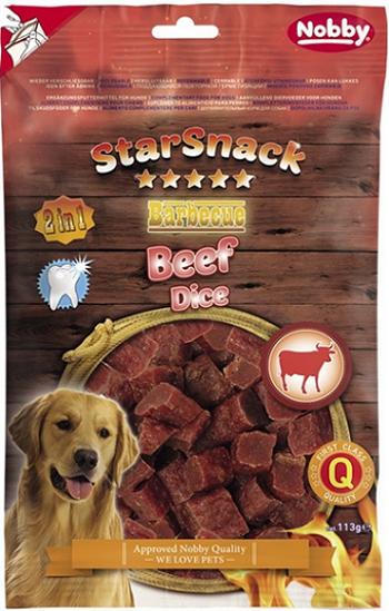 Nobby StarSnack BBQ Beef Dice žuvačky 113 g