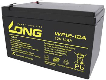 Long WP12-12A/F1 WP12-12A/F1 olovený akumulátor 12 V 12 Ah olovený so skleneným rúnom (š x v x h) 151 x 98 x 98 mm ploch
