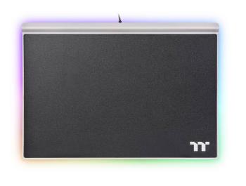 Thermaltake ARGENT MP1 RGB herná podložka pod myš podsvietenie čierna (š x v x h) 359 x 10 x 254 mm