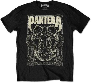 Pantera Tričko 101 Proof Skull Black L