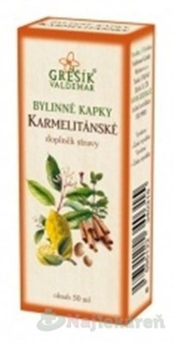 GREŠÍK BYLINNÉ KVAPKY KARMELITÁNSKE 1x50 ml