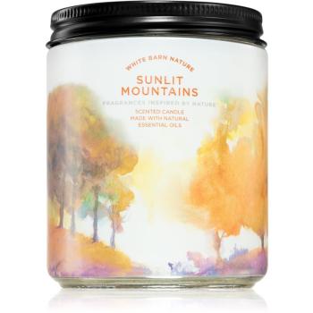 Bath & Body Works Sunlit Moutains vonná sviečka 198 g