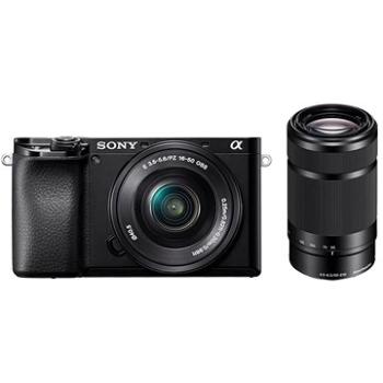 Sony Alpha A6100 černý + 16-50mm f/3.5-5.6 OSS SEL + 55-210mm f/4.5-6.3 SEL (ILCE6100YB.CEC) + ZDARMA UV filter K&F Concept