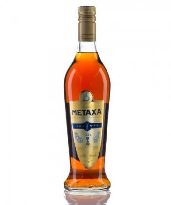 Metaxa 7* + 2x pohár 0,7l (40%)