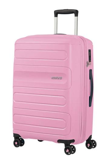 American Tourister Cestovní kufr Sunside EXP 72,5/83,5 l - světle růžová