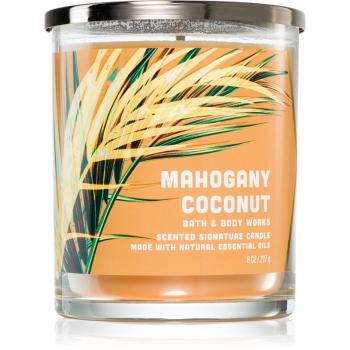 Bath & Body Works Mahogany Coconut vonná sviečka 227 g