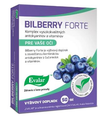 Evalar BILBERRY FORTE 50 tabliet