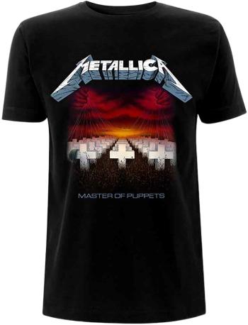 Metallica Tričko Master Of Puppets Tracks Black XL