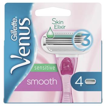 Gillette Venus Sensitive smooth Náhradné hlavice 4 ks
