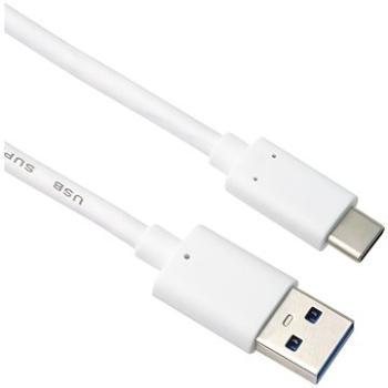 PremiumCord USB-C - USB 3.0 A (USB 3.2 Gen 2, 3A, 10Gbit/s) 1m biely (ku31ck1w)