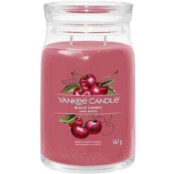 YANKEE CANDLE Signature sklo 2 knôty Black Cherry 567 g (5038581125015)