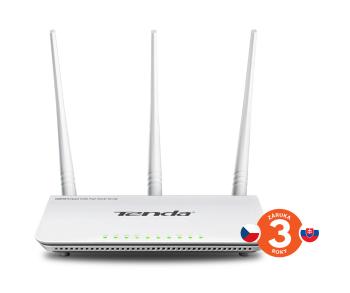 Tenda F3 (F303) WiFi N Router 802.11 b/g/n, 300 Mbps, WISP, Universal Repeater, 3x 5 dBi antény